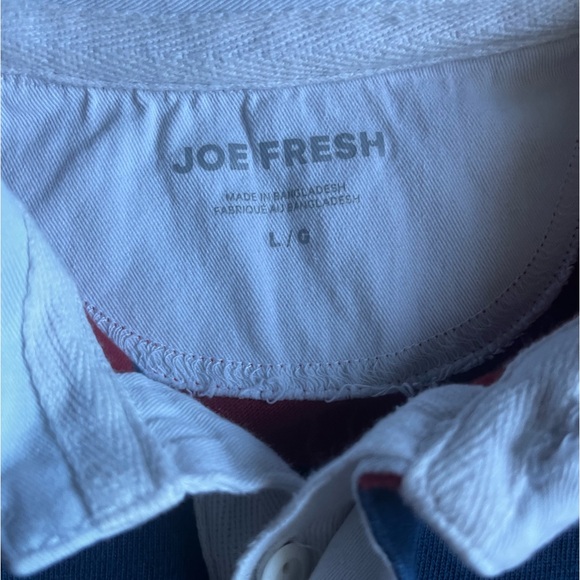 Large Joe fresh polo long sleeve - Picture 3 of 3